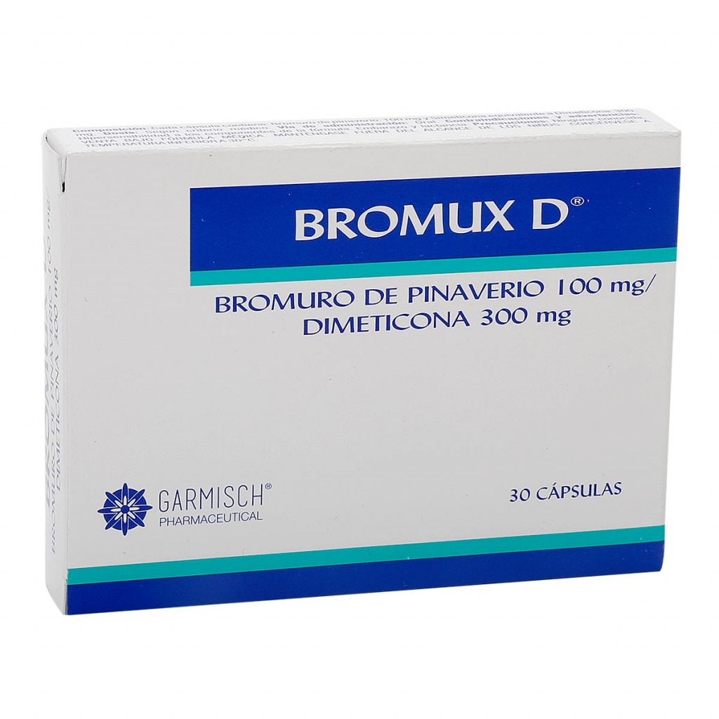 BROMUX D 100 MG/ 300 MG  X 30 TABLETAS