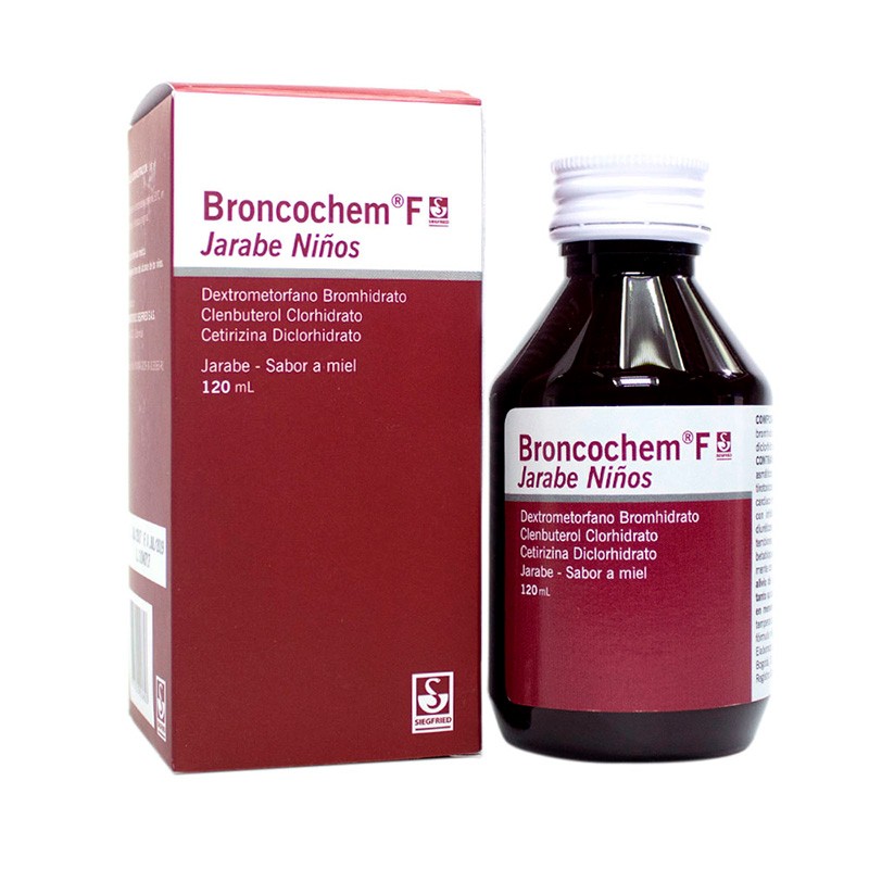 BRONCOCHEM F NIÑOS X 120 ML