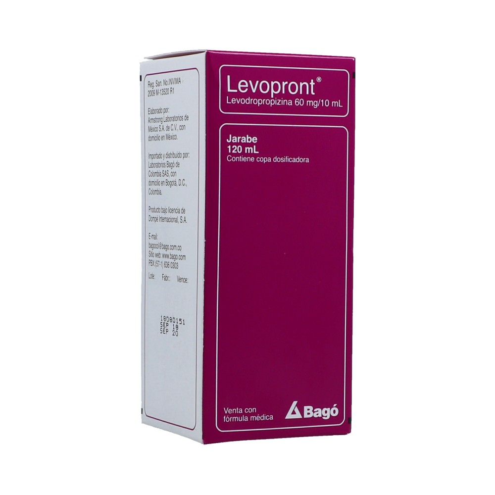 LEVOPRONT JBE X 120 ML