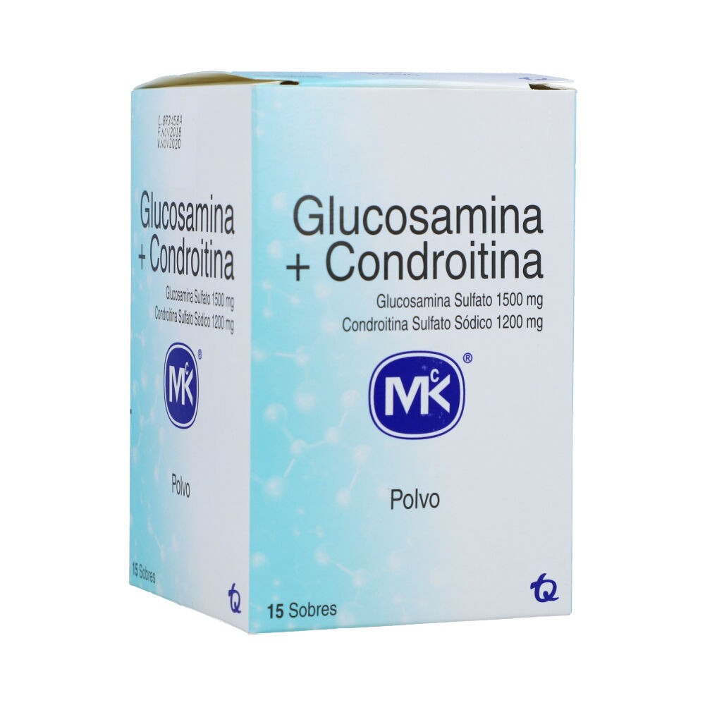 GLUCOSAMINA 1500 MG POLVO X 15 SOB