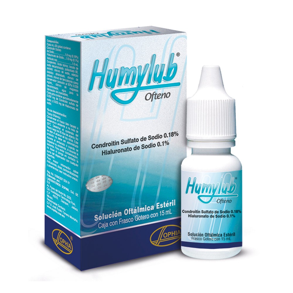 HUMYLUB OFTENO X 15 ML