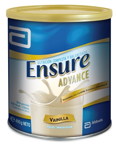 ENSURE ADVANCE VAINILLA X 400 GR