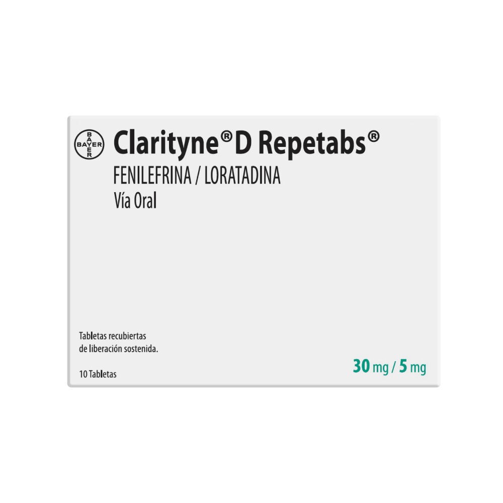 CLARITYNE D REPETABS X 10 TAB