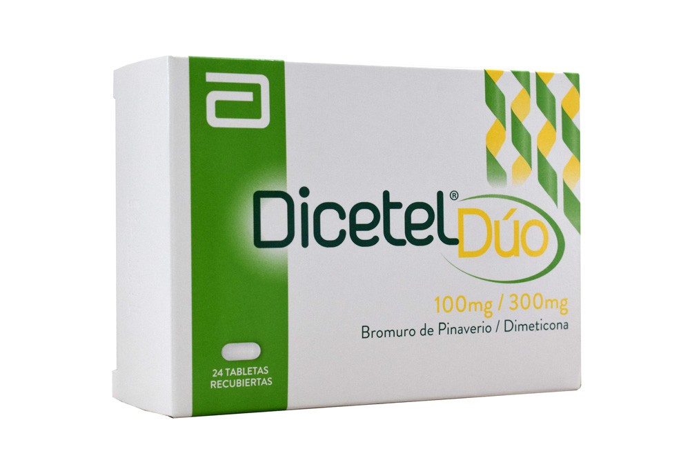 DICETEL DUO 100/300 MG  X 24 SOB X 12 TBL REC