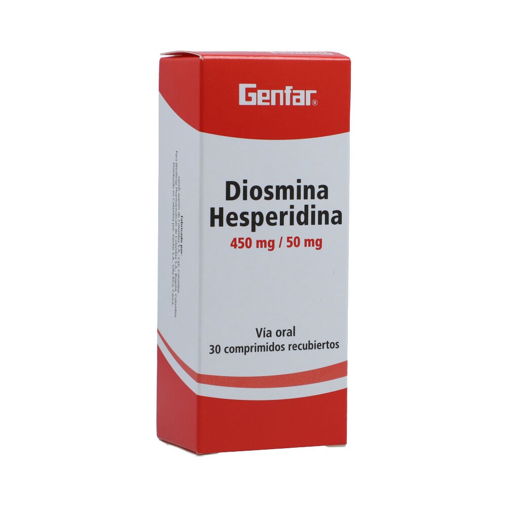 DIOSMINA HESPERIDINA 450 MG/50 MG X 30 TBL