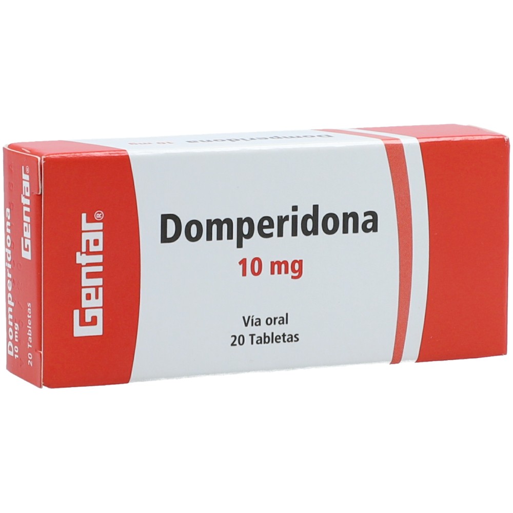 DOMPERIDONA 10 MG X 20 TAB GF (REGULADO)