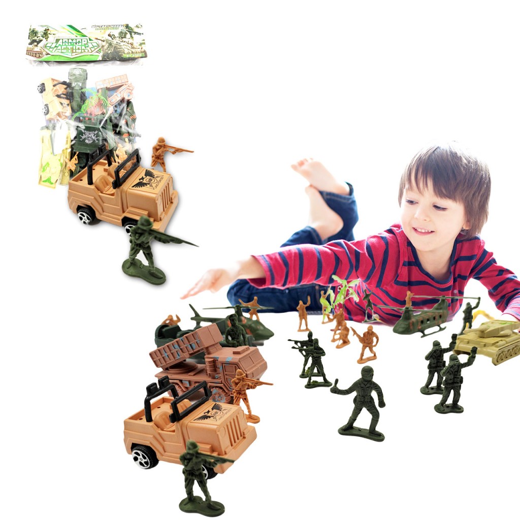 Soldados Militares Juguete Didáctico Accesorios Juguetería DJ8100