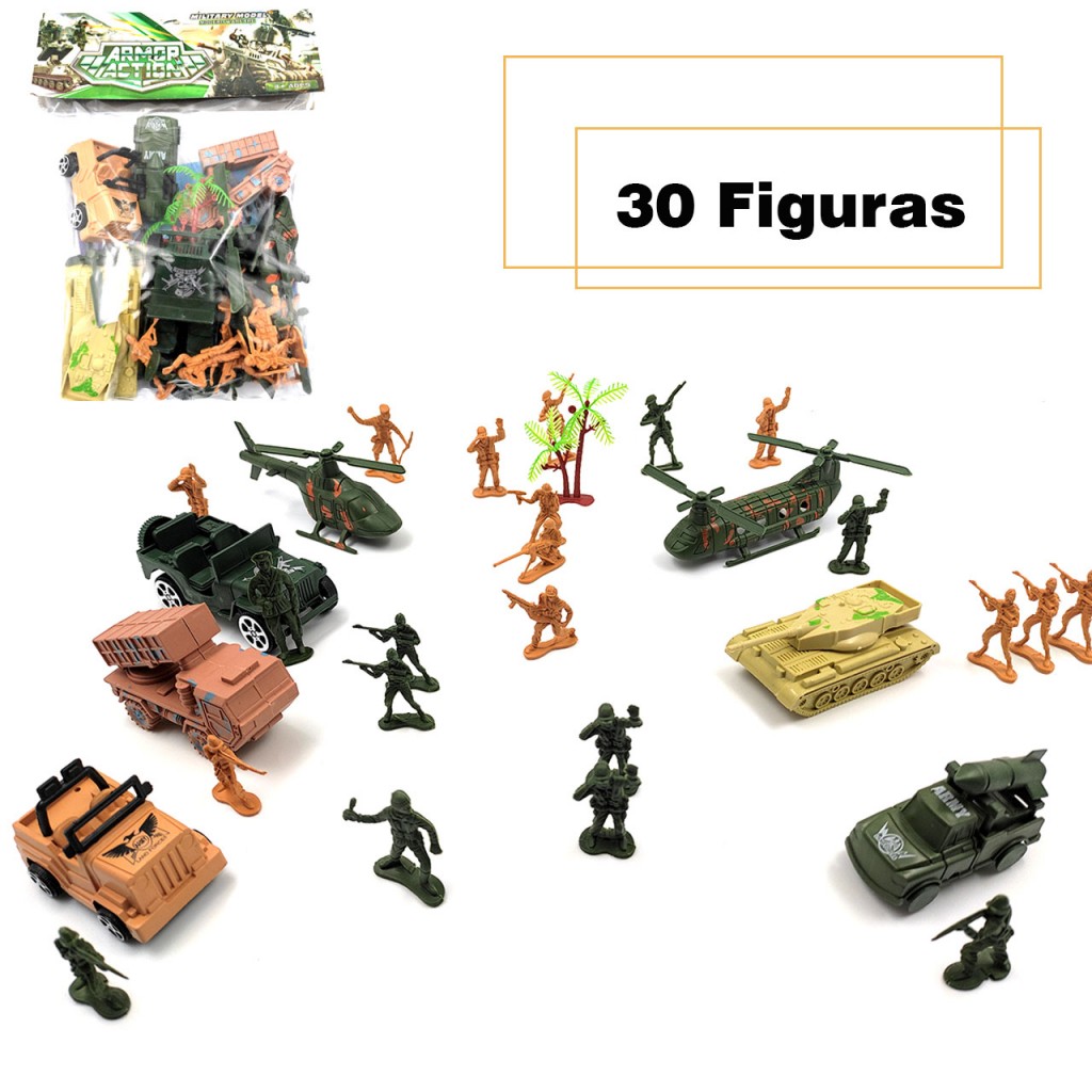 Soldados Militares Juguete Didáctico Accesorios Juguetería DJ8100