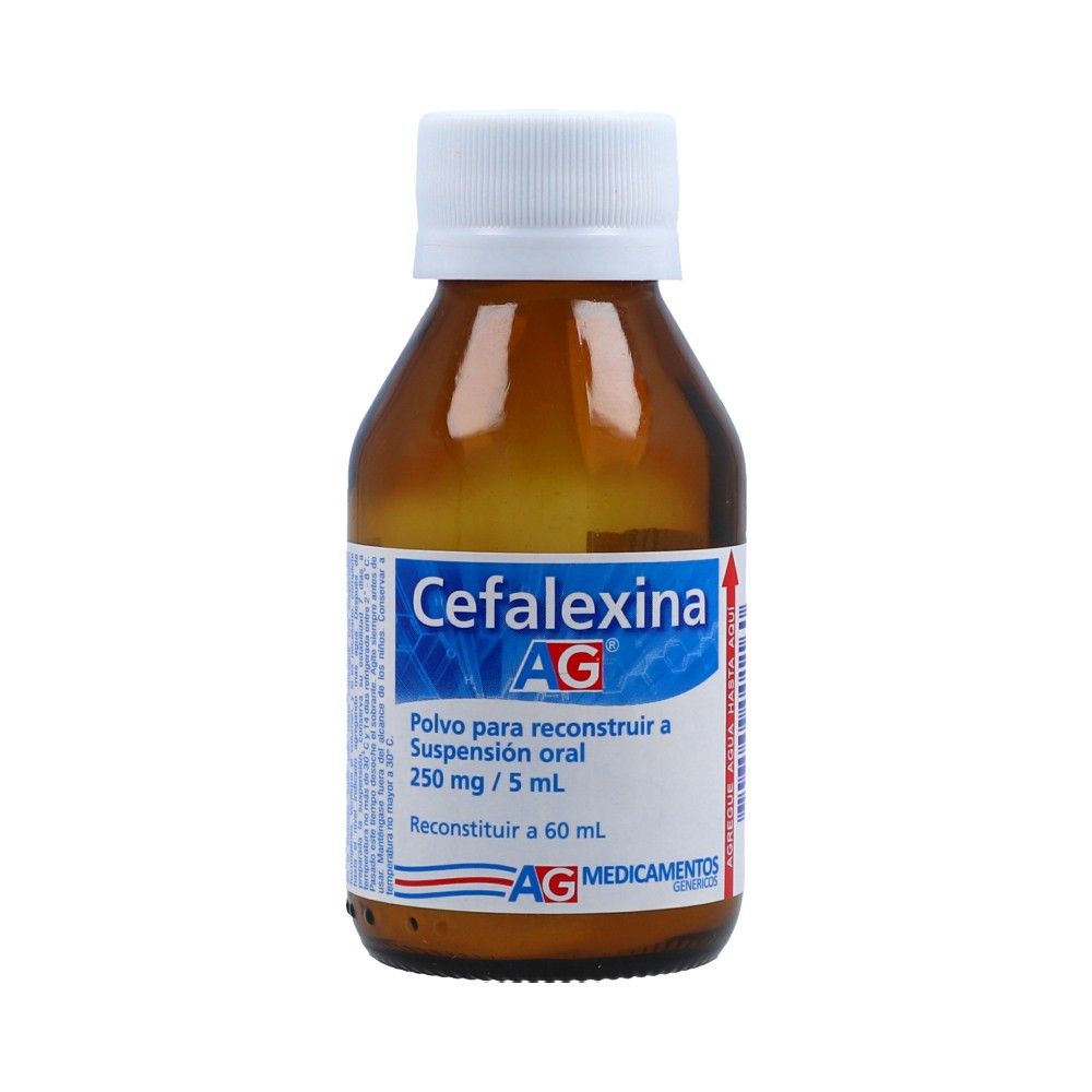 CEFALEXINA SUSP 250 MG / 5 ML X 60 ML