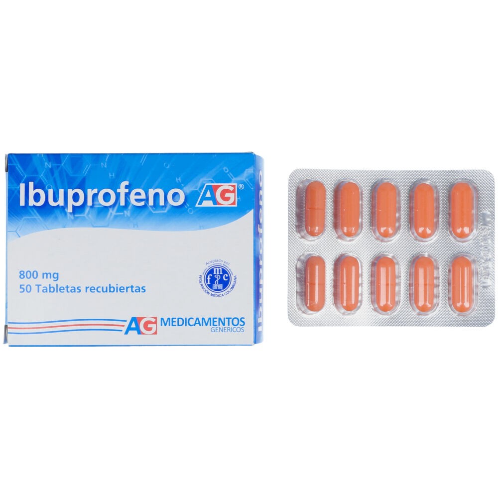 IBUPROFENO 800 MG X 50 TAB