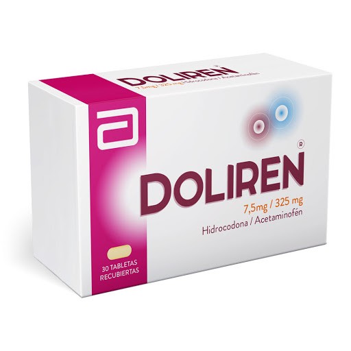 DOLIREN 7.5 MG/325 MG X 30 TAB SOB X 6