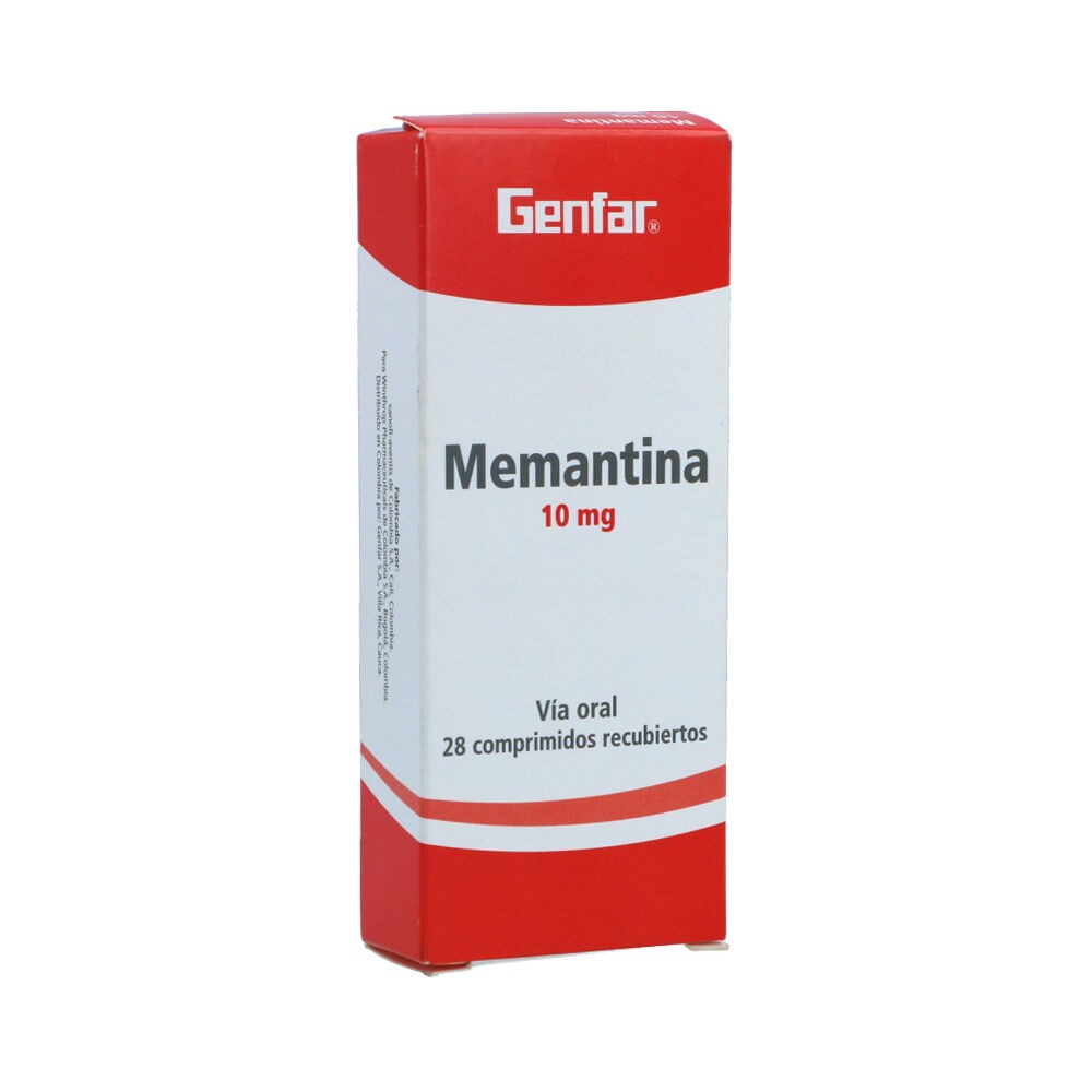 MEMANTINA 10 MG X 28 TAB  REGULADO