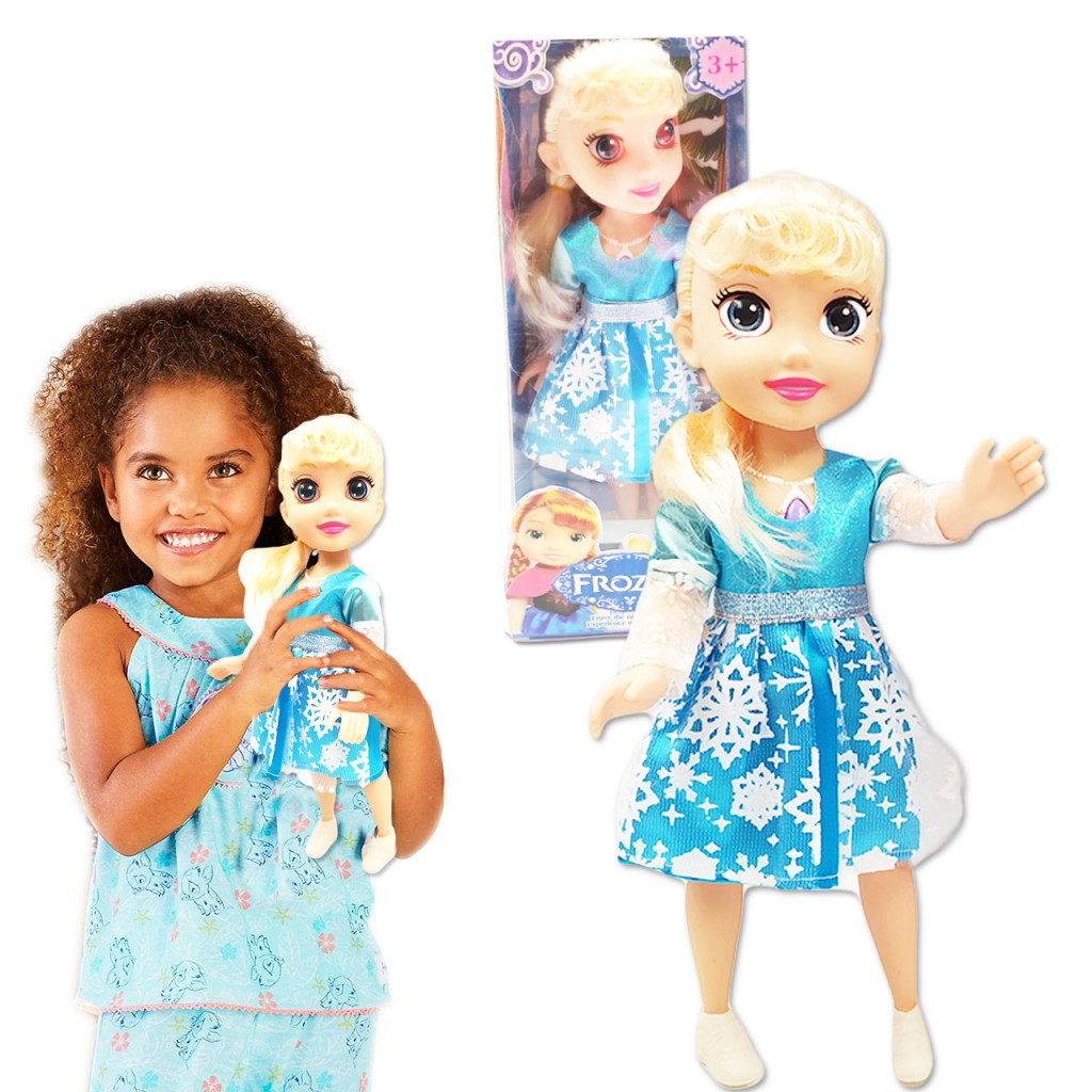 Muñeca Frozen Elsa Juguetes Didáctico Musical