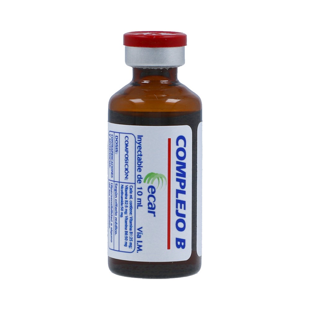 COMPLEJO B AMP FCO X 10 ML