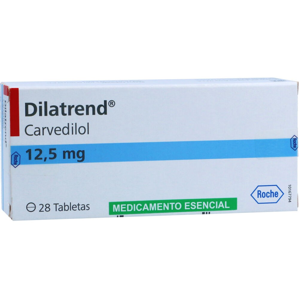 DILATREND 12.5 MG X 28 TAB REGULADO