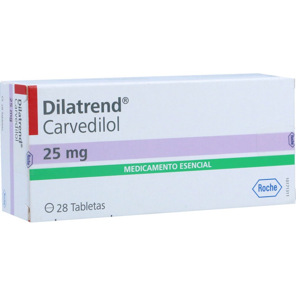 DILATREND 25 MG X 28 TAB (REGULADO)
