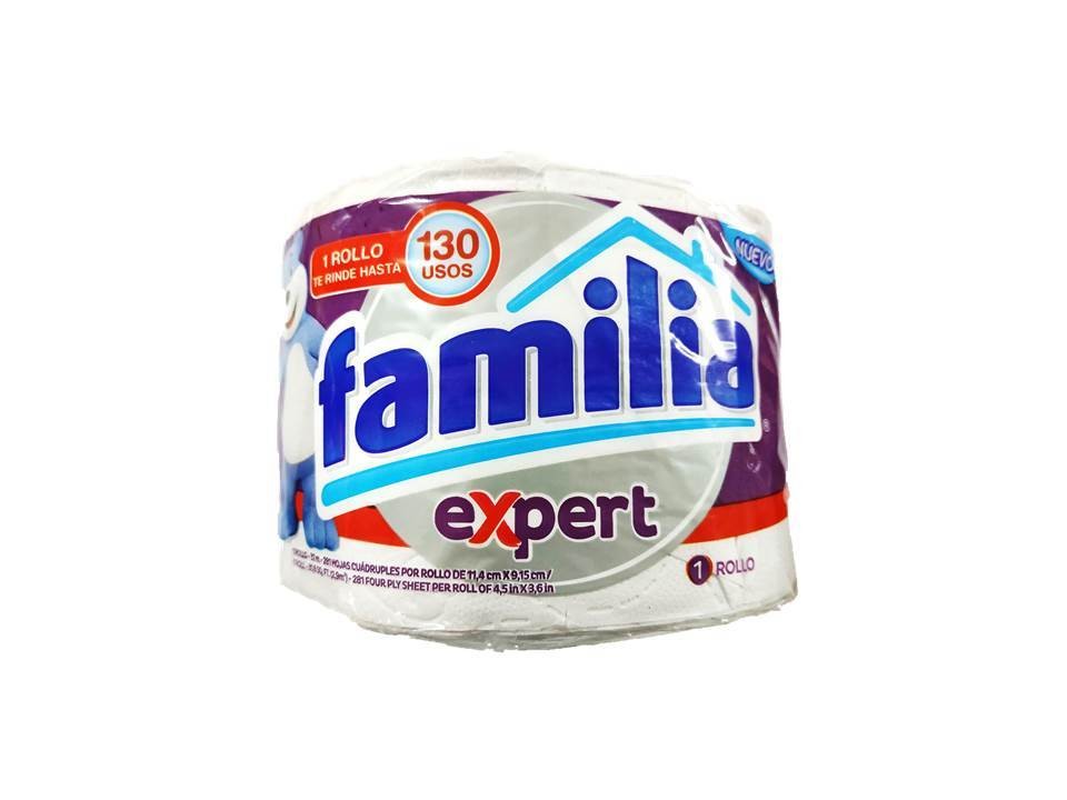 PAPEL HIGIENICO FAMILIA EXPERT 4 HOJAS