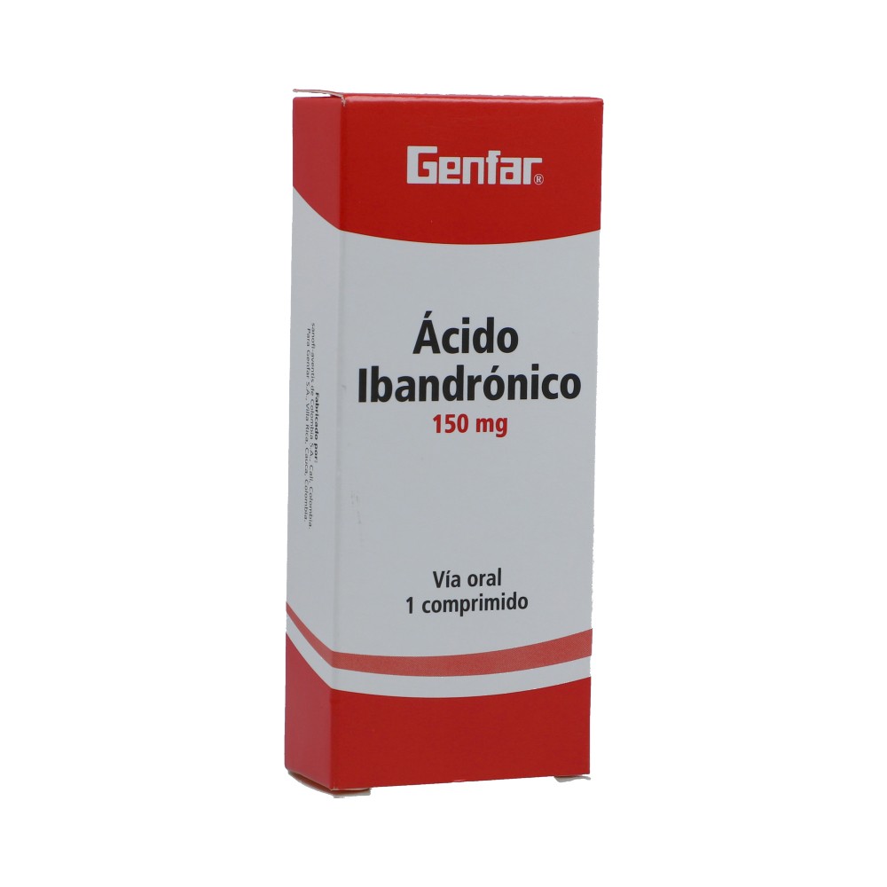 ACIDO IBANDRONICO 150MG X  1 COMPRIMIDO