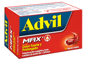 ADVIL MAX  FRASCO X 16 CAP