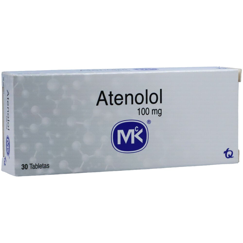 ATENOLOL 100 MG X 30 TAB MK