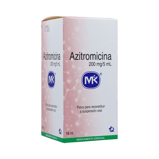 AZITROMICINA SUSP 200 MG X 15 ML