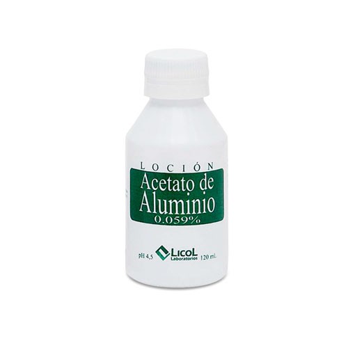 ACETATO DE ALUMINO 500ML+120ML