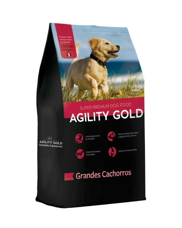 AGILITY GOLD GRANDES CACHORROS X 3 KG