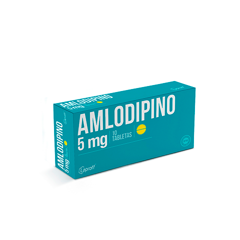AMLODIPINO 5 MG X 10 TAB