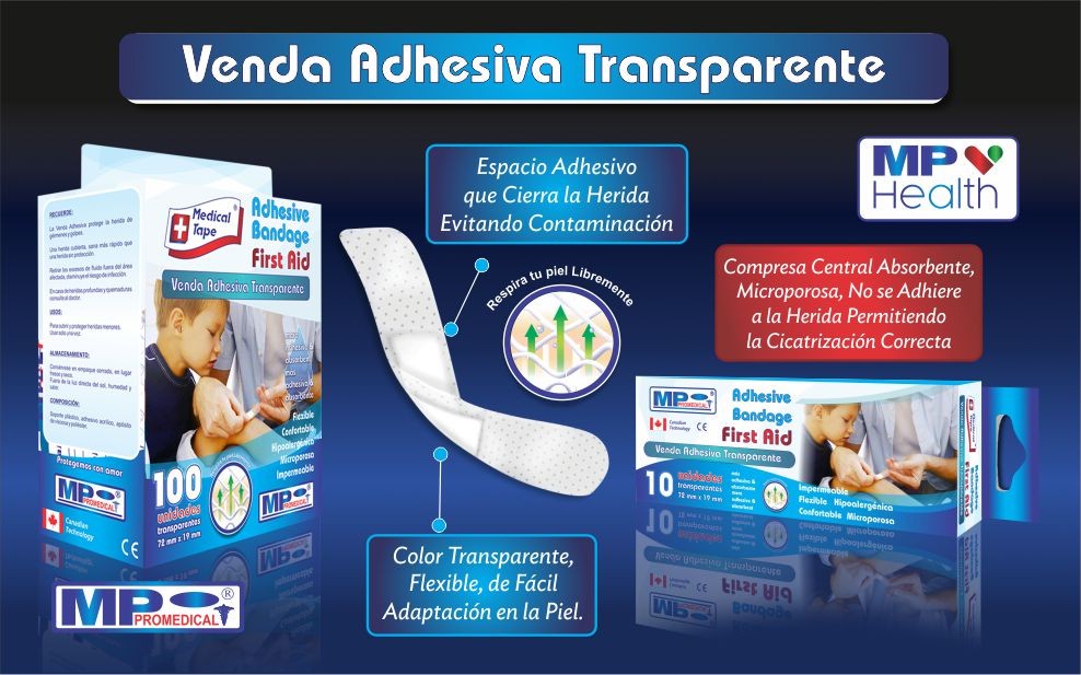 CURAS TRANSPARENTES X 100 UND