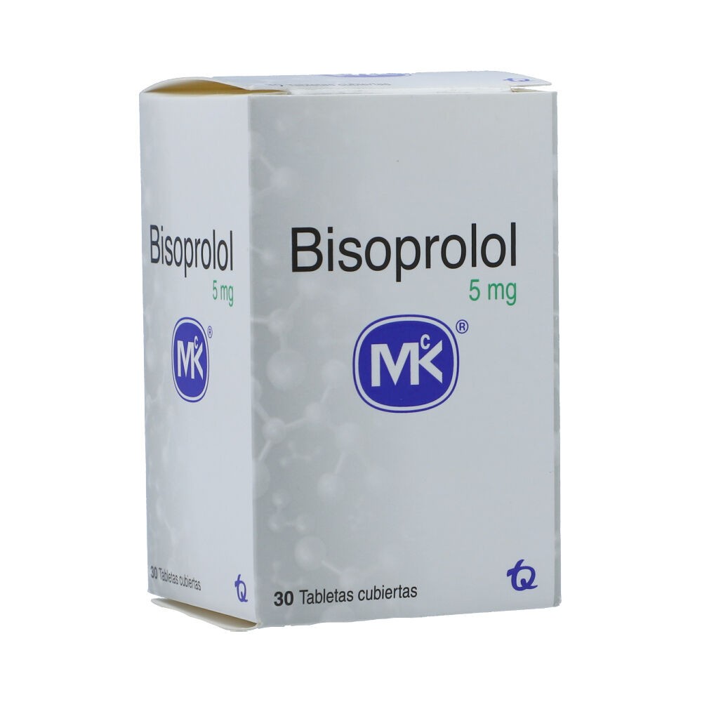 BISOPROLOL 5 MG X 30 TAB RECUB (REGULADO)