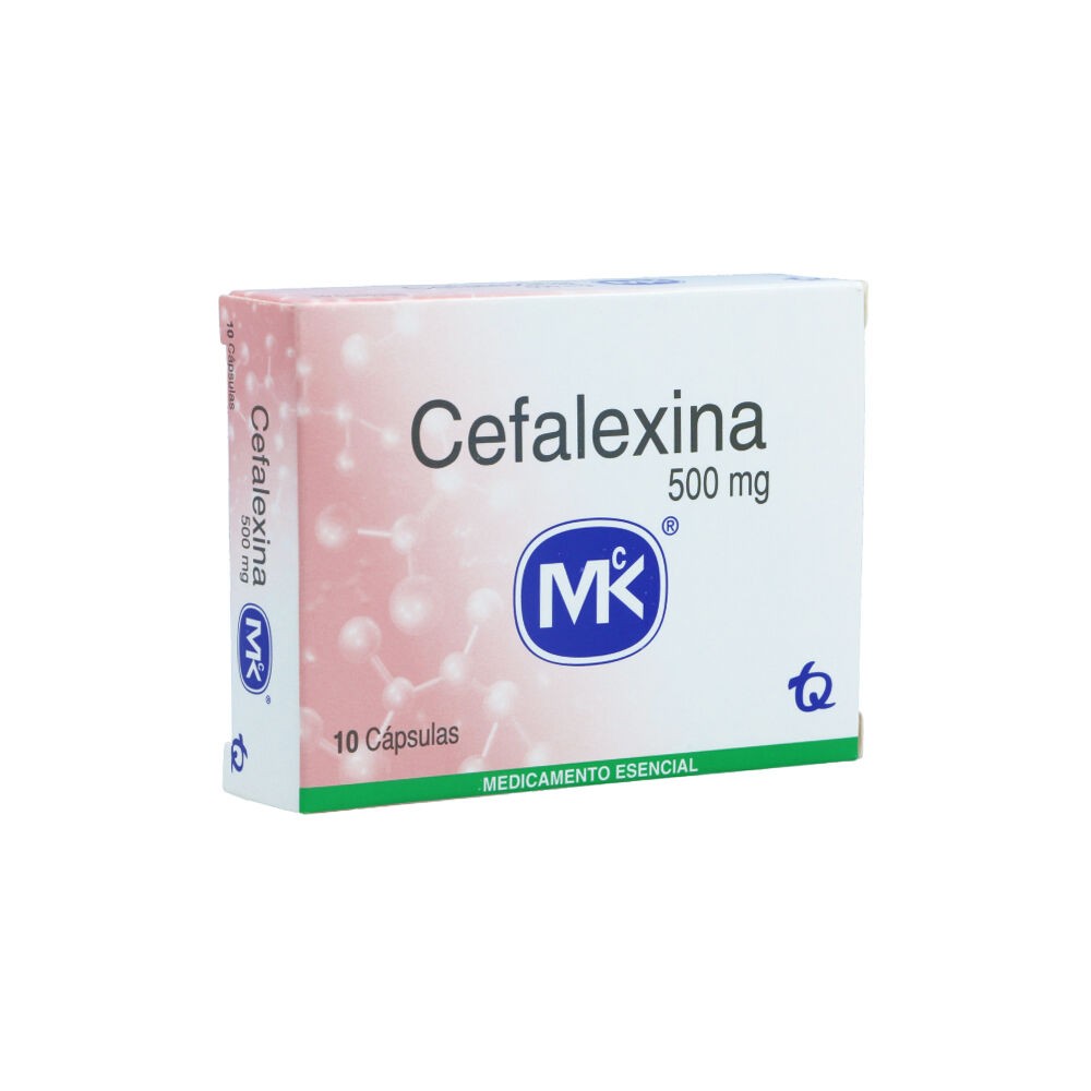 CEFALEXINA 500 MG X 10 CAP
