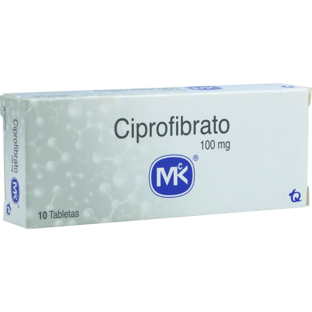 CIPROFIBRATO 100 MG X 10TAB MK (REGULADO)