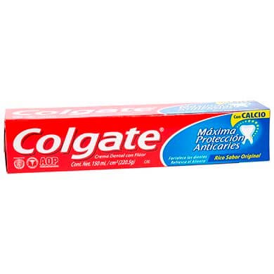 COLGATE CON CALCIO MAX/PROTEC X 150 ML