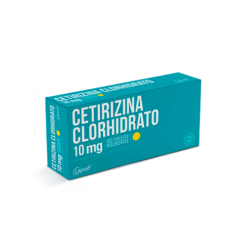 CETIRIZINA 10 MG X 400TAB  SOBRE X 10