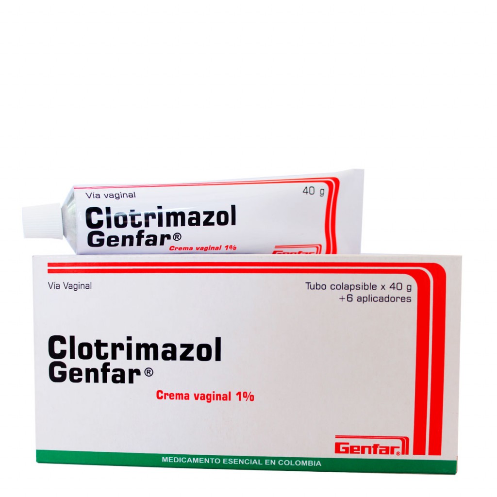 CLOTRIMAZOL CREMA VAGINAL 1 % X 40 GR