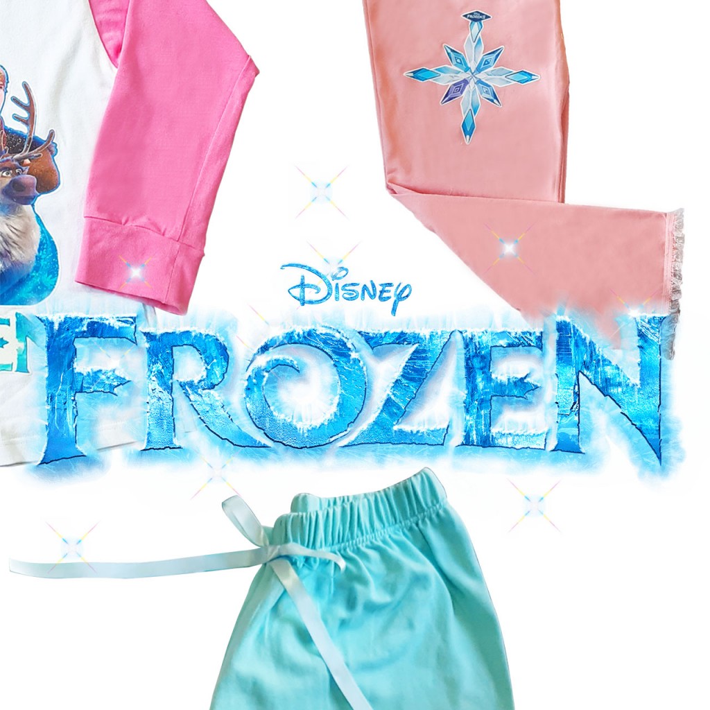 Frozen Camiseta Sudadera Conjunto Pijama Niña Infantil