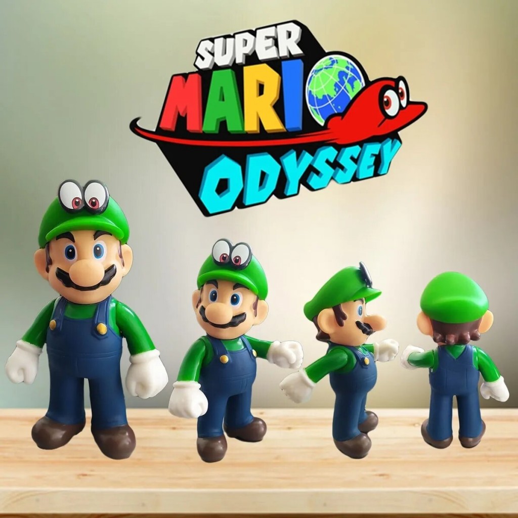Mario Bros Figura Luigi Juguetes Didácticos Colección