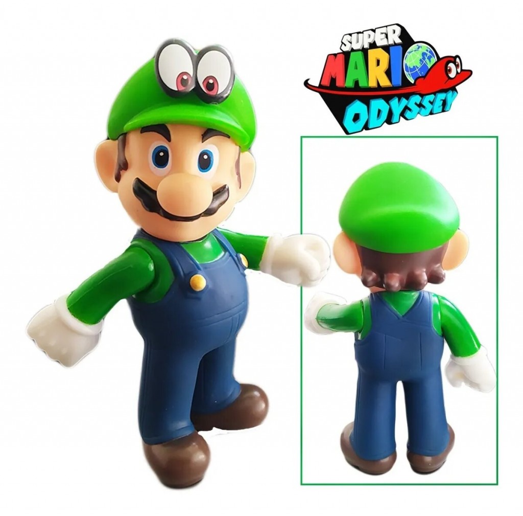 Mario Bros Figura Luigi Juguetes Didácticos Colección