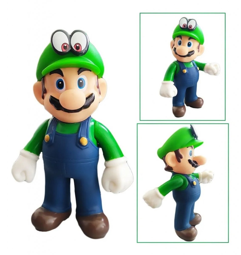 Mario Bros Figura Luigi Juguetes Didácticos Colección