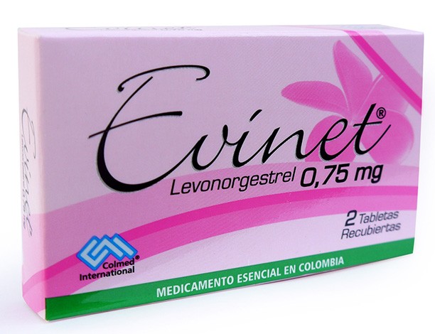 EVINET 0.75 MG X 2 TAB (LEVONORGESTREL)