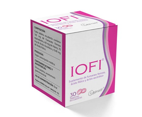 IOFI X 30 TAB (HIERRO)