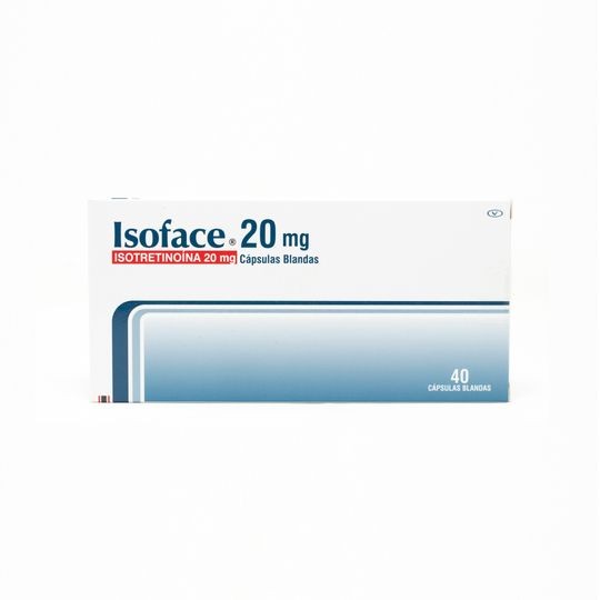 ISOFACE 20 MG X 40 CAP
