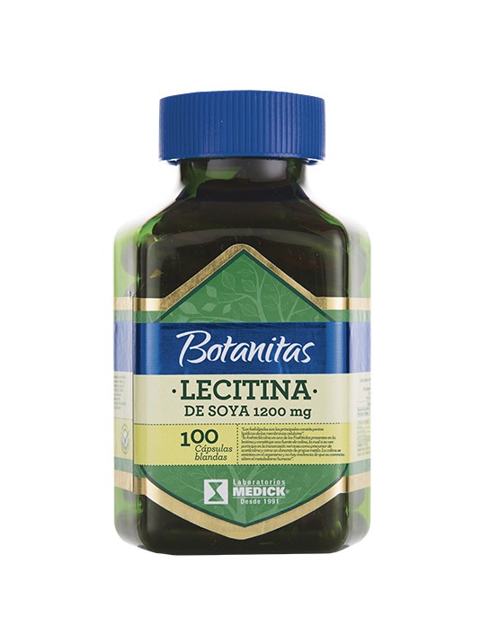 LECITINA DE SOYA X 100 PERLAS