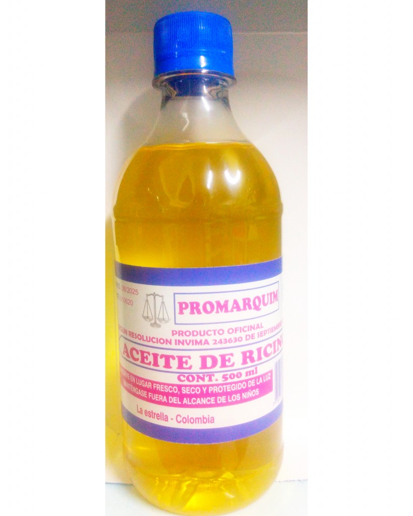 ACEITE DE RICINO X 500 ML