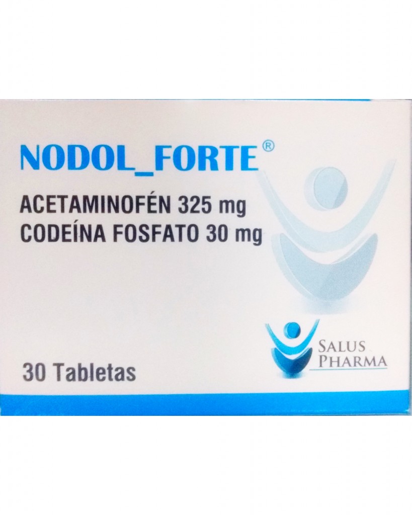 ACETAMINOFEN+CODEINA 325/30 MG X 30 TAB(NODOL)