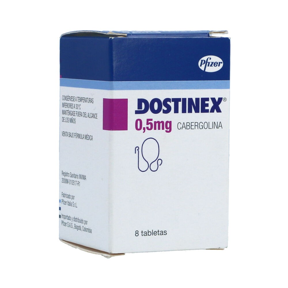 DOSTINEX 0.5 MG X 8 TAB (REGULADO)