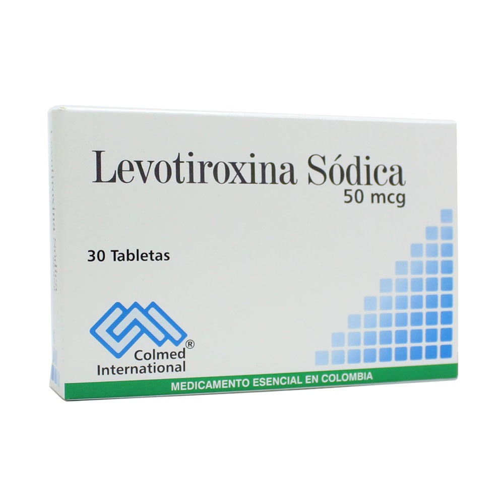 LEVOTIROXINA SODICA 50 MCG X30