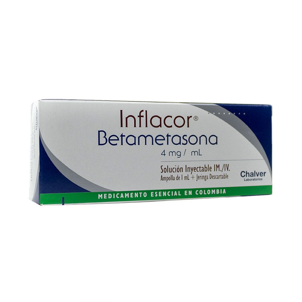 INFLACOR INY 4 MG X 1 ML