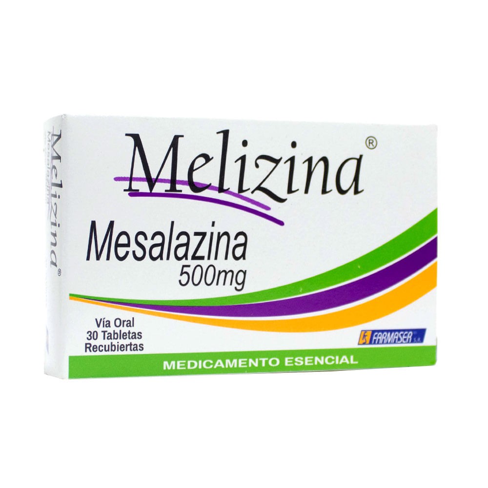 MESALAZINA 500 MG X 30 TAB  SOB DE X 10