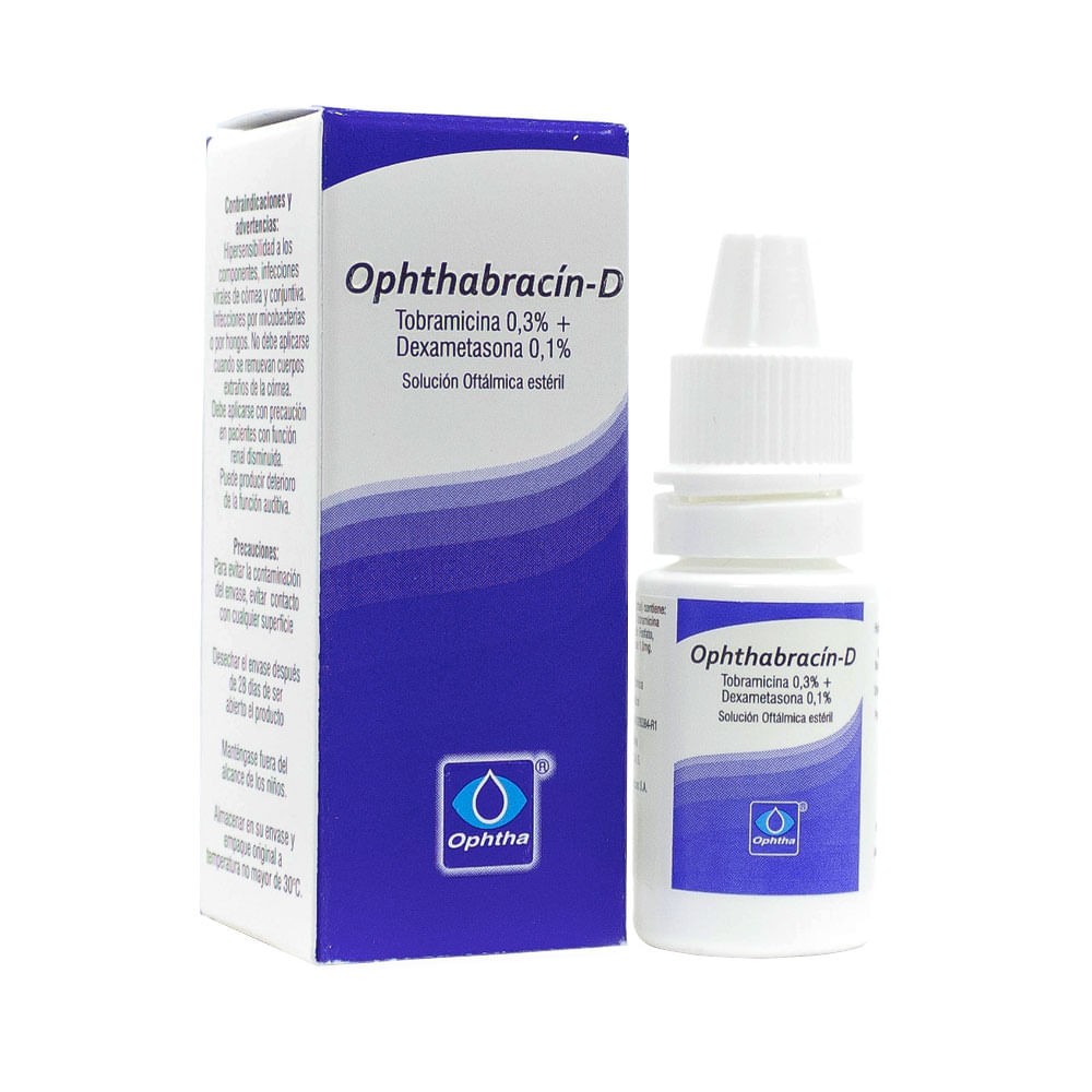 OPHTHABRACIN D OFTX 5 ML